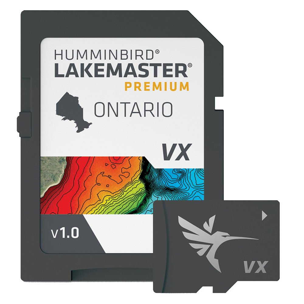 Humminbird LakeMaster® VX Premium - Ontario - 602020-1 - CW96692 - Avanquil