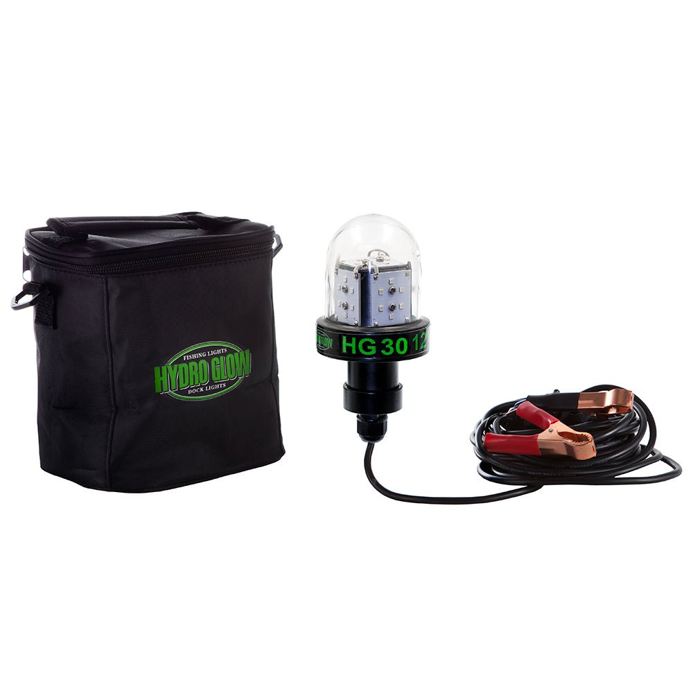 Hydro Glow HG30 30W/12V Deep Water LED Fish Light - Green Globe Style - CW64936 - Avanquil