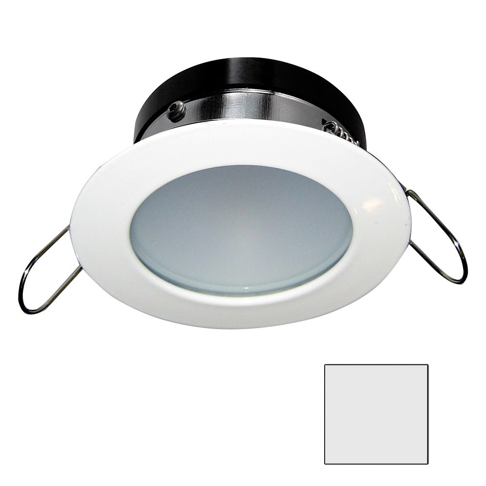 i2Systems Apeiron A1110Z - 4.5W Spring Mount Light - Round - Cool White - White Finish - A1110Z-31AAH - CW82297 - Avanquil