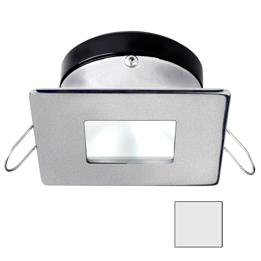 i2Systems Apeiron A1110Z - 4.5W Spring Mount Light - Square/Square - Cool White - Brushed Nickel Finish - A1110Z-44AAH - CW82291 - Avanquil