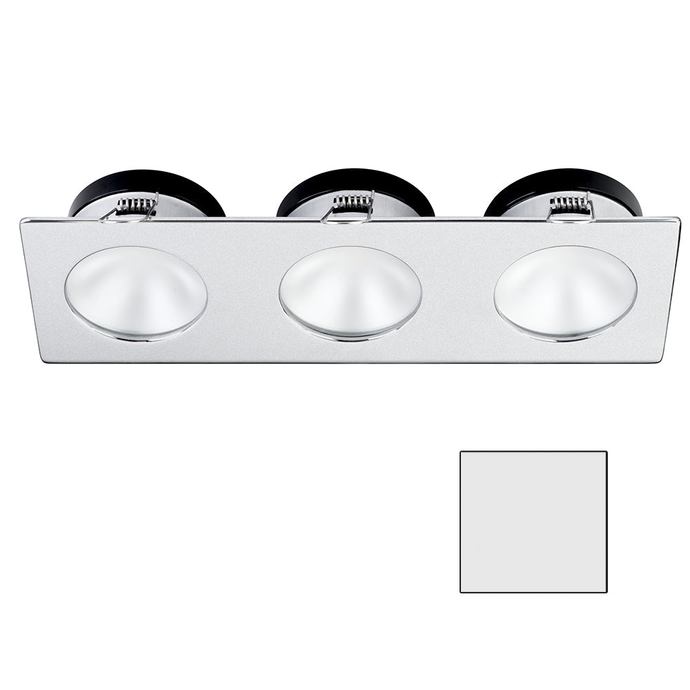i2Systems Apeiron A1110Z - 4.5W Spring Mount Light - Triple Round - Cool White - Brushed Nickel Finish - A1110Z-46AAH - CW82295 - Avanquil