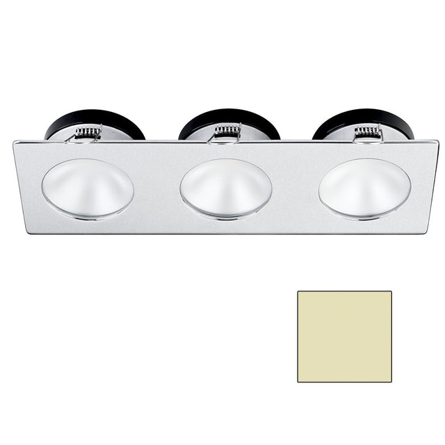 i2Systems Apeiron A1110Z - 4.5W Spring Mount Light - Triple Round - Warm White - Brushed Nickel Finish - A1110Z-46CAB - CW82296 - Avanquil
