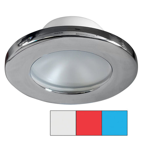 i2Systems Apeiron A3120 Screw Mount Light - Red, Cool White & Blue - Chrome Finish - A3120Z-11HAE - CW39082 - Avanquil