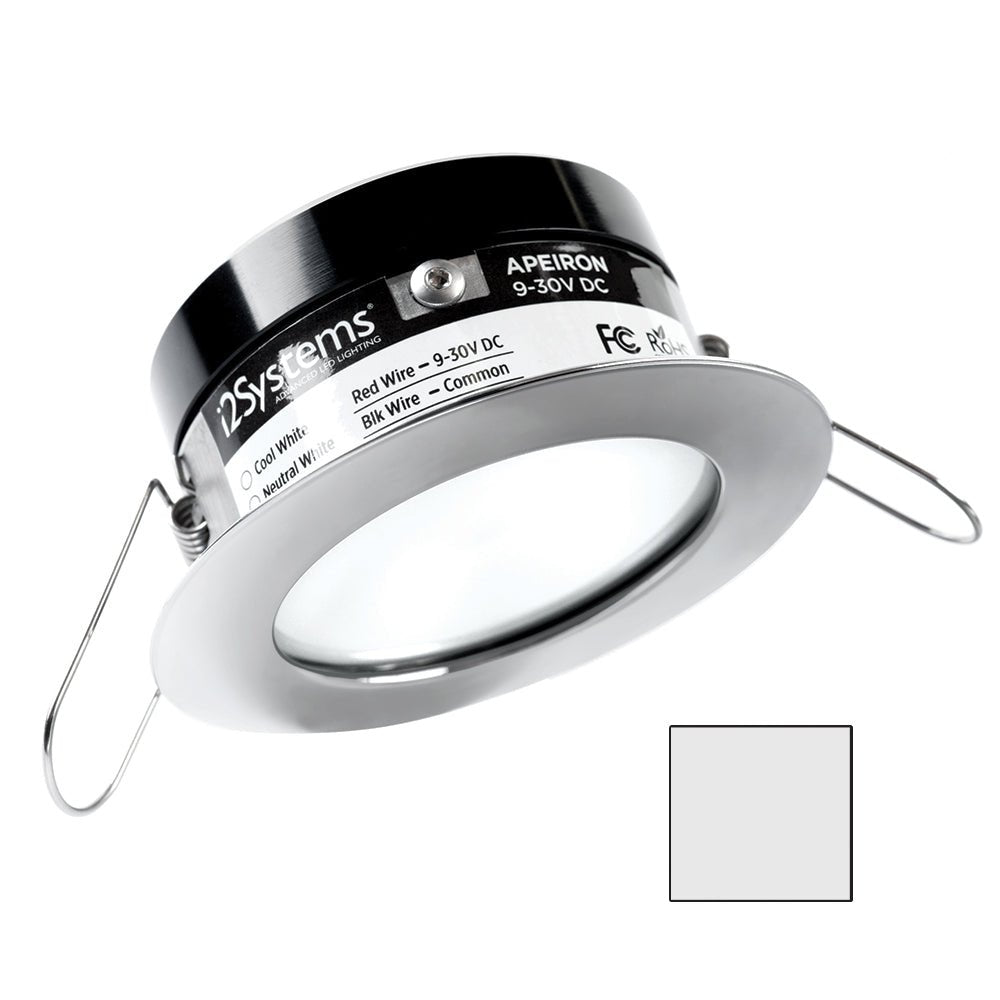 i2Systems Apeiron A503 3W Spring Mount Light - Cool White - White Finish - A503-11AAG - CW82097 - Avanquil