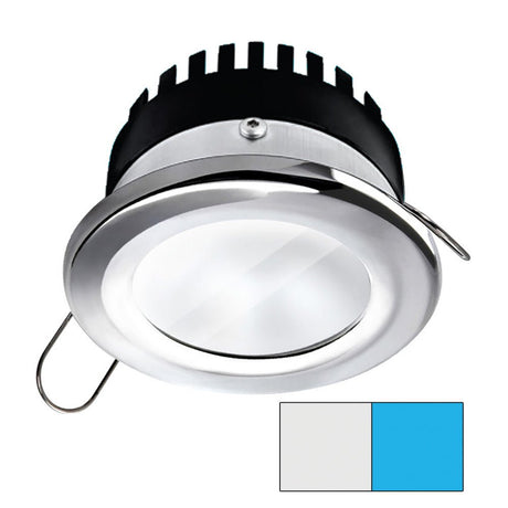 i2Systems Apeiron A506 6W Spring Mount Light - Round - Cool White & Blue - Polished Chrome Finish - A506-11AAG-E - CW82167 - Avanquil