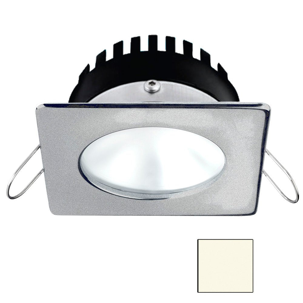 i2Systems Apeiron PRO A506 - 6W Spring Mount Light - Square/Round - Neutral White - Brushed Nickel Finish - A506-42BBD - CW82229 - Avanquil
