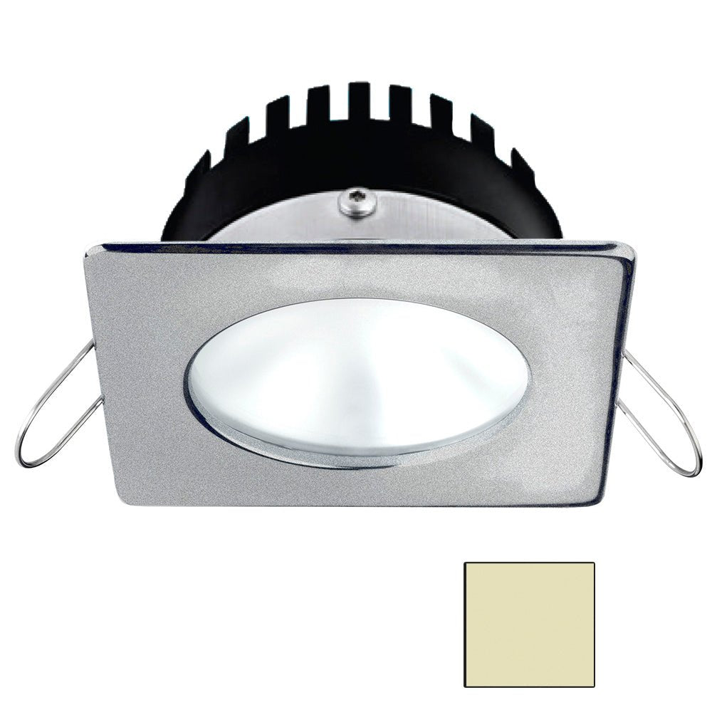 i2Systems Apeiron PRO A506 - 6W Spring Mount Light - Square/Round - Warm White - Brushed Nickel Finish - A506-42CBBR - CW82230 - Avanquil