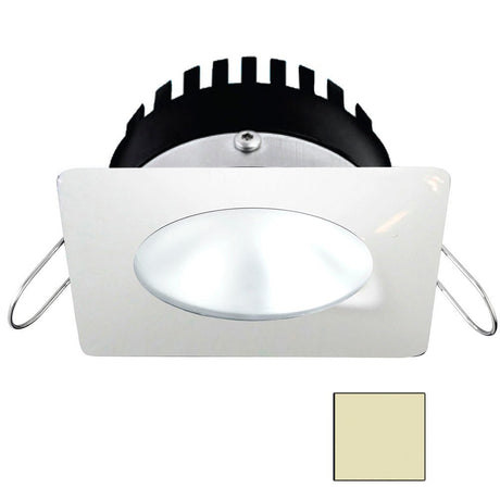 i2Systems Apeiron PRO A506 - 6W Spring Mount Light - Square/Round - Warm White - White Finish - A506-32CBBR - CW82260 - Avanquil