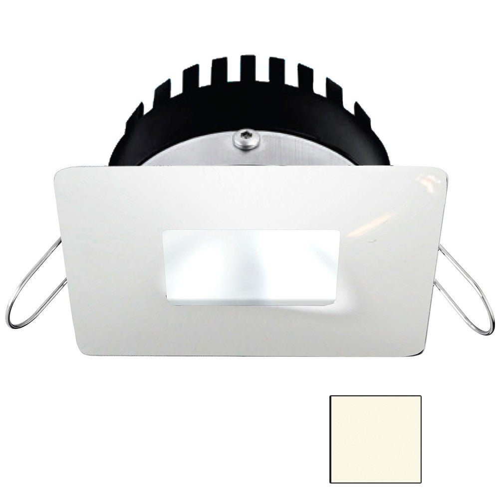 i2Systems Apeiron PRO A506 - 6W Spring Mount Light - Square/Square - Neutral White - White Finish - A506-34BBD - CW82264 - Avanquil
