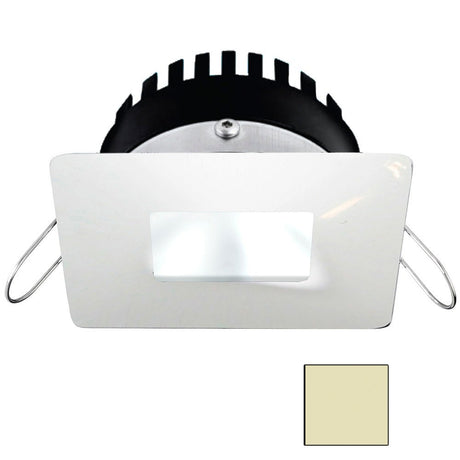 i2Systems Apeiron PRO A506 - 6W Spring Mount Light - Square/Square - Warm White White - White Finish - A506-34CBBR - CW82265 - Avanquil