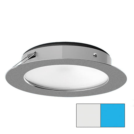 i2Systems Apeiron Pro XL A526 - 6W Spring Mount Light - Cool White/Blue - Brushed Nickel Finish - A526-41AAG-E - CW81873 - Avanquil