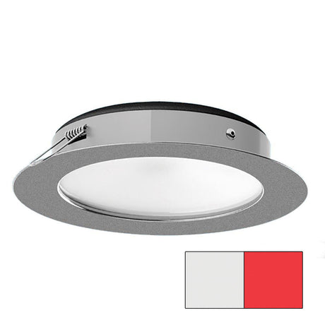 i2Systems Apeiron Pro XL A526 - 6W Spring Mount Light - Cool White/Red - Brushed Nickel Finish - A526-41AAG-H - CW81872 - Avanquil