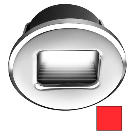 i2Systems Ember E1150Z Snap-In - Polished Chrome - Round - Red Light - E1150Z-11H - CW81322 - Avanquil