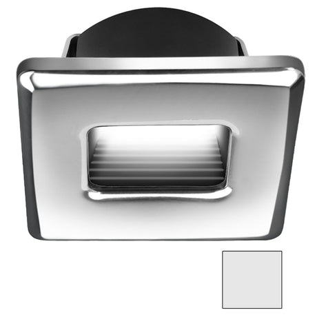 i2Systems Ember E1150Z Snap-In - Polished Chrome - Square - Cool White Light - E1150Z-12AAH - CW81318 - Avanquil
