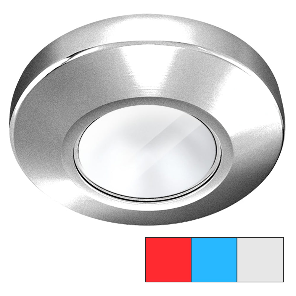 i2Systems Profile P1120 Tri-Light Surface Light - Red, Cool White & Blue - Brushed Nickel Finish - P1120Z-41HAE - CW61322 - Avanquil