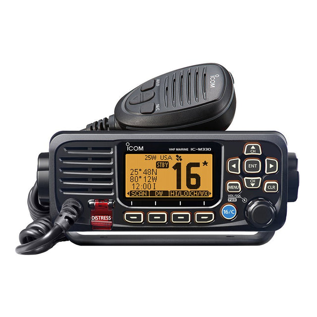 Icom M330 VHF Compact Radio - Black - M330 51 - CW89002 - Avanquil