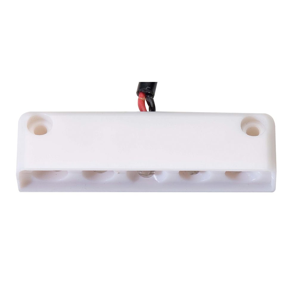 Innovative Lighting 5 LED Surface Mount Step Light - Red w/White Case - 006-4100-7 - CW76666 - Avanquil