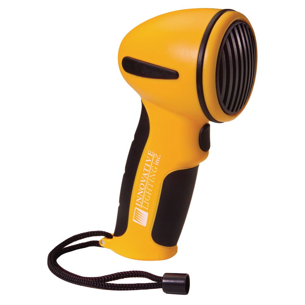 Innovative Lighting Handheld Electronic Horn Yellow - 545-2010-7 - CW39572 - Avanquil