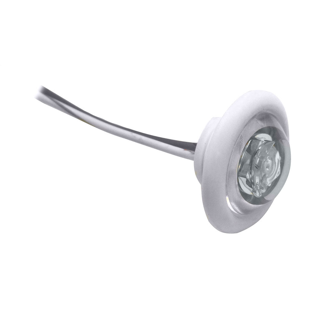 Innovative Lighting LED Bulkhead/Livewell Light "The Shortie" White LED w/ White Grommet - 011-5540-7 - CW39715 - Avanquil