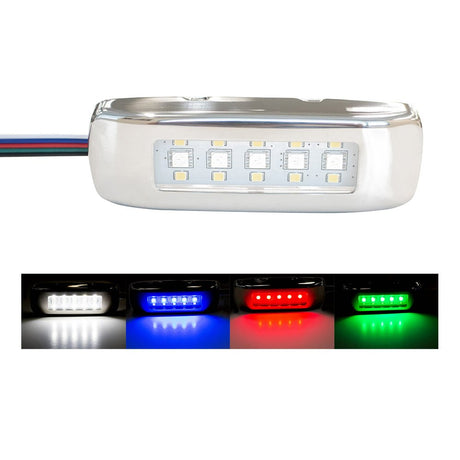 Innovative Lighting RGBW Tri-Lite w/Stainless Steel Bezel - 055-43250-7 - CW66168 - Avanquil
