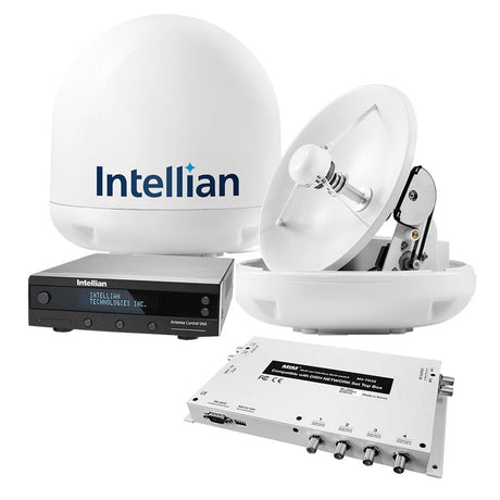 Intellian i3 US System w/DISH/Bell MIM-2 (w/3M RG6 Cable) & 15M RG6 Cable - B4-309DN2 - CW94216 - Avanquil