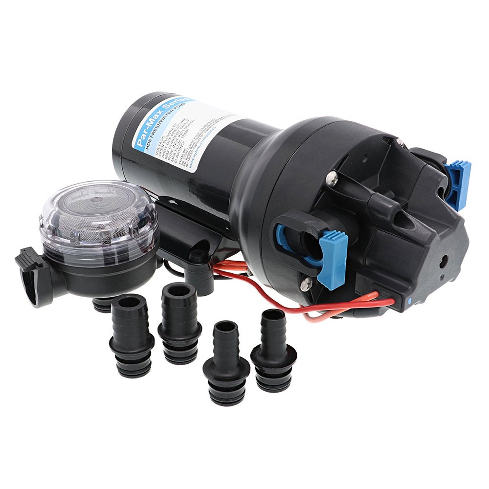 Jabsco Par-Max HD5 Heavy Duty Water Pressure Pump - 12V - 5 GPM - 60 PSI - P501J-118S-3A - CW86625 - Avanquil