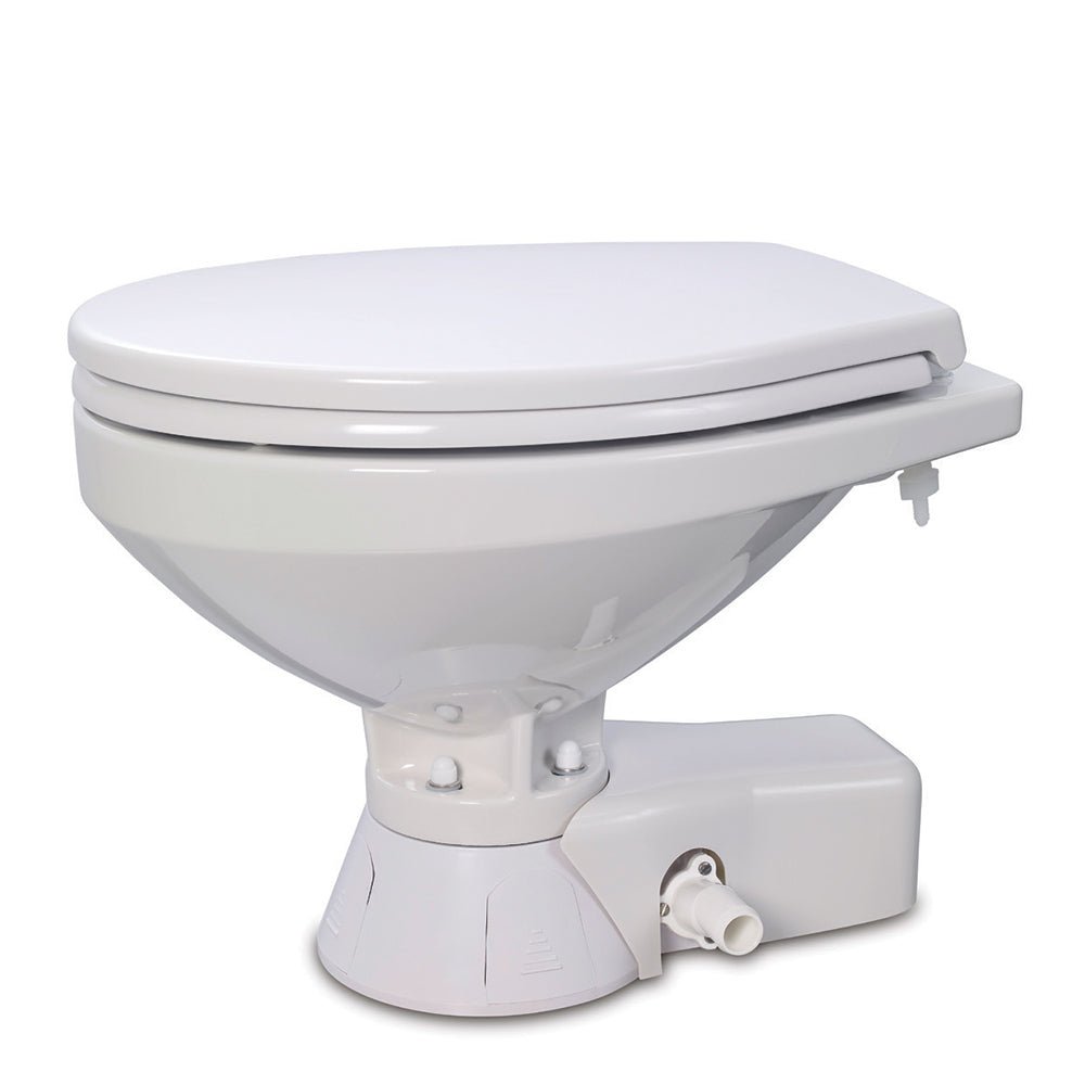 Jabsco Quiet Flush Freshwater Toilet - Compact Bowl - 24V - 37045-3094 - CW64136 - Avanquil