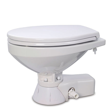 Jabsco Quiet Flush Freshwater Toilet - Regular Bowl w/Standard Close Lid - 12V - 37045-4092 - CW64140 - Avanquil