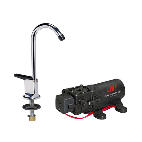 Johnson Pump 1.1 Pump/Faucet Combo 12V - 61123 - CW39843 - Avanquil