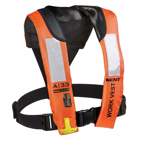 Kent A-33 All Clear Auto Inflatable Work Vest - 134402-200-004-21 - CW92105 - Avanquil