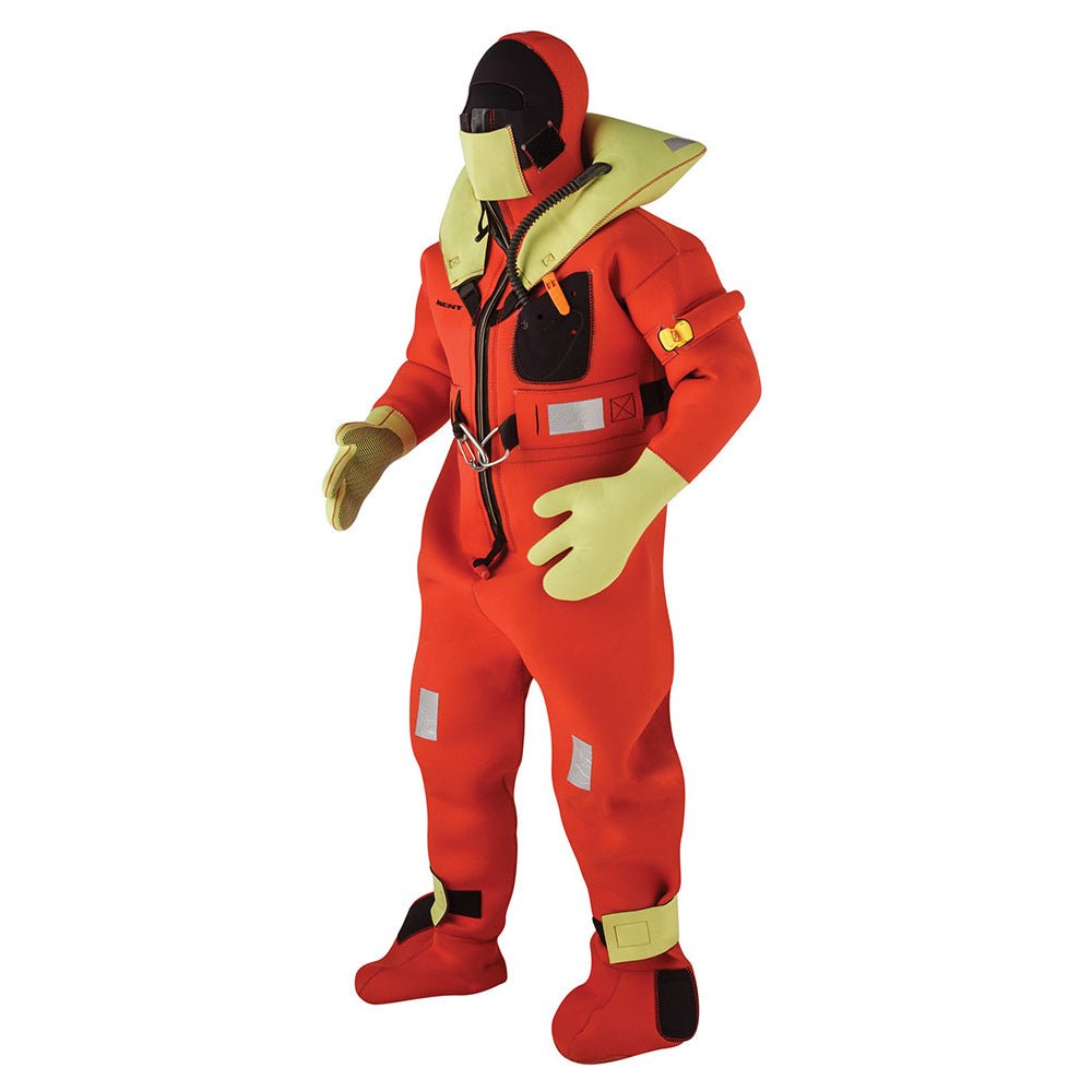 Kent Commercial Immersion Suit - USCG/SOLAS Version - Orange - Intermediate - 154100-200-020-13 - CW49803 - Avanquil