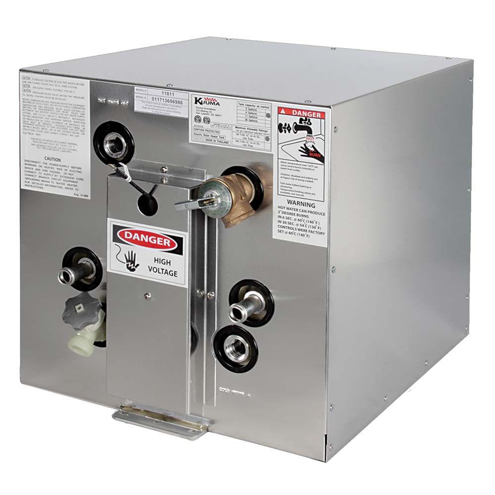 Kuuma 6 Gallon Water Heater - 120V Front Heat Exchange Front Back Mount - 11811 - CW92923 - Avanquil