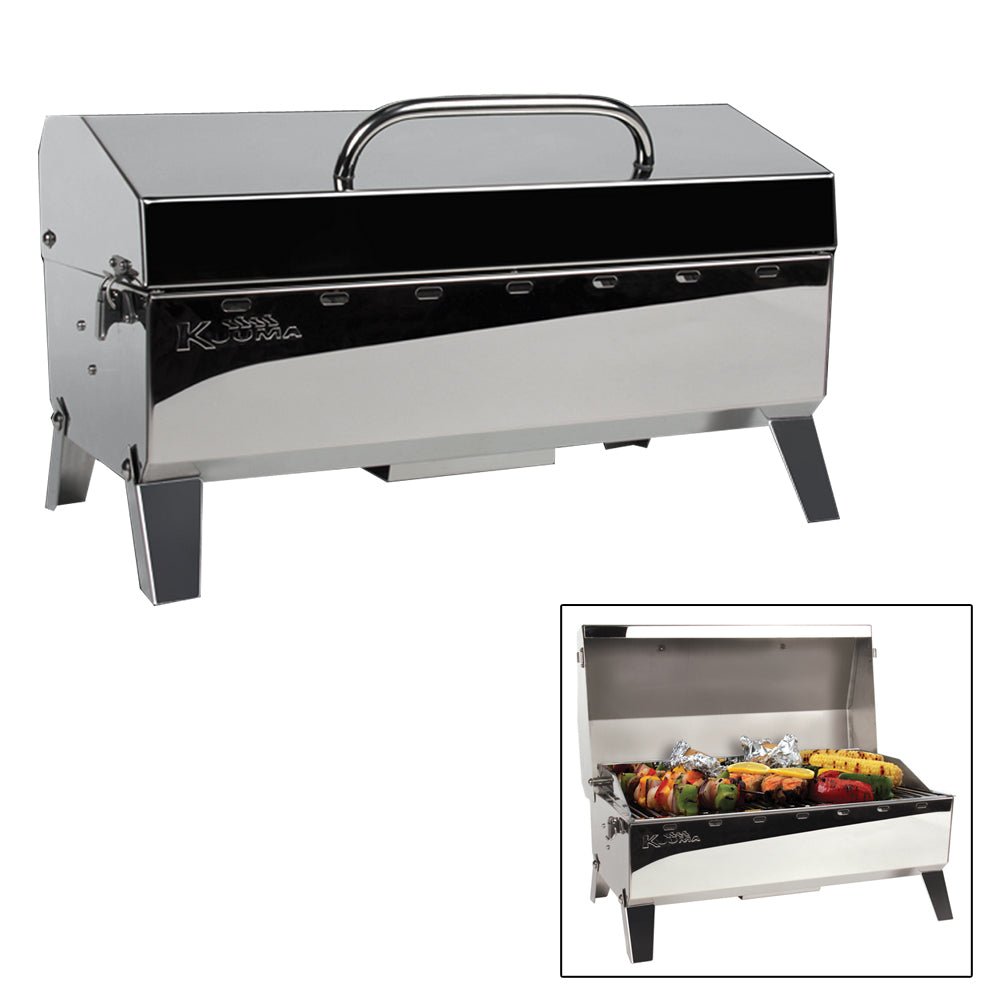 Kuuma Stow N' Go 160 Gas Grill - 13,000BTU w/Regulator, Thermometer and Igniter - 58131 - CW49155 - Avanquil