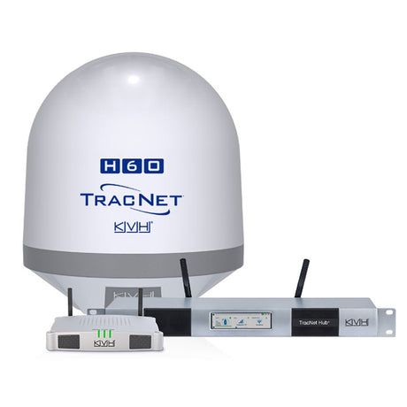 KVH TracNet™ H60 Ku-Band Antenna w/TracNet Hub - 01-0436-11 - CW95792 - Avanquil