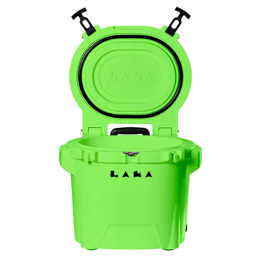 LAKA Coolers 30 Qt Cooler w/Telescoping Handle & Wheels - Lime Green - 1083 - CW96886 - Avanquil