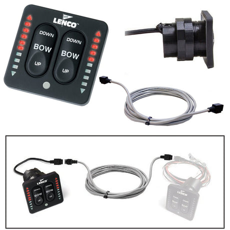 Lenco Flybridge Kit f/ LED Indicator Key Pad f/All-In-One Integrated Tactile Switch - 10' - 11841-001 - CW62873 - Avanquil