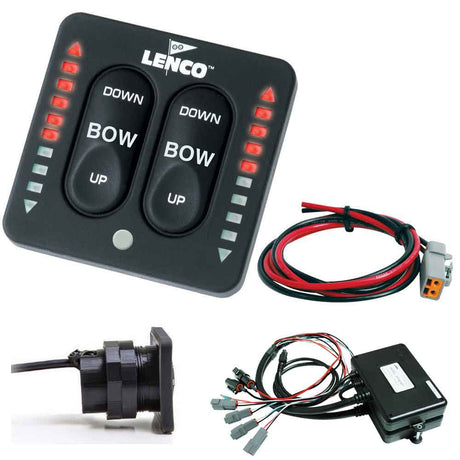 Lenco LED Indicator Two-Piece Tactile Switch Kit w/Pigtail f/Dual Actuator Systems - 15271-001 - CW62836 - Avanquil