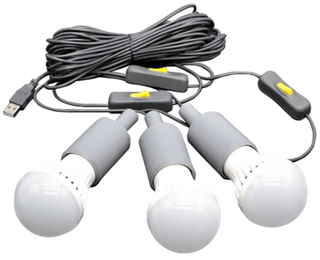 Lion Energy 3 LED Light Bulb String 50170084 - LE-50170084 - Avanquil
