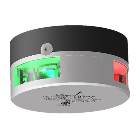 Lopolght Series 201-003 - Starboard & Port Sidelight - 2NM - Reverse Horizontal Mount - Green/Red - Silver Housing - 201-003-REVERSE - CW89072 - Avanquil