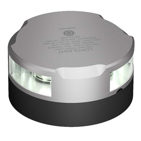 Lopolight Series 200-012 - Anchor Light - 2NM - Horizontal Mount - White - Silver Housing - 15M Cable - 200-012G2-15M - CW89064 - Avanquil