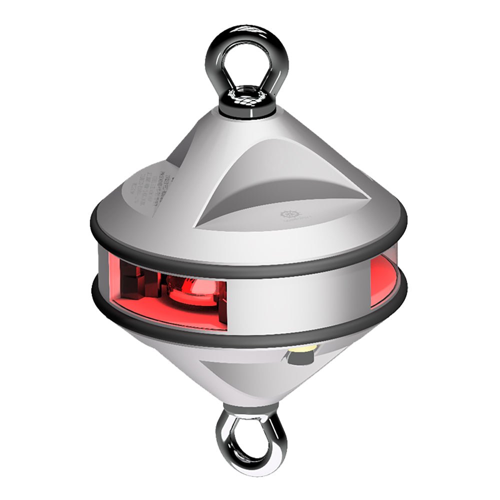 Lopolight Series 200-014 - Hoist Light - 2NM - Red - Silver Housing - 200-014G2-H1C - CW96359 - Avanquil