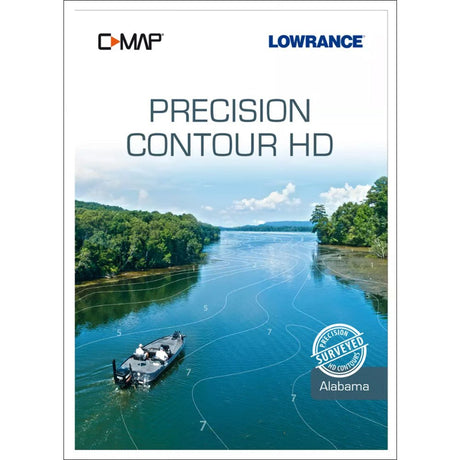 Lowrance C-MAP Precision Contour HD f/Alabama - M-NA-Y334-MS - CW84190 - Avanquil