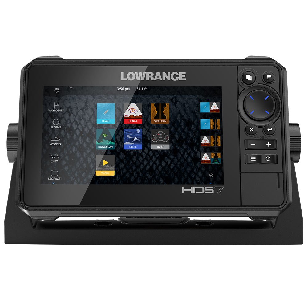 Lowrance HDS-7 LIVE w/Active Imaging 3-in-1 Transom Mount & C-MAP Pro Chart - 000-14416-001 - CW73161 - Avanquil