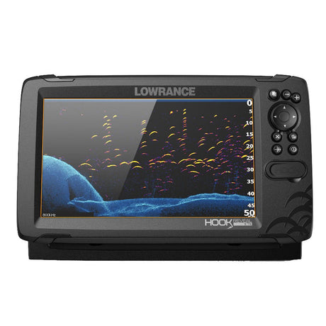 Lowrance HOOK Reveal 9 Chartplotter/Fishfinder w/TripleShot Transom Mount Transducer & US Inland Charts - 000-15526-001 - CW81393 - Avanquil