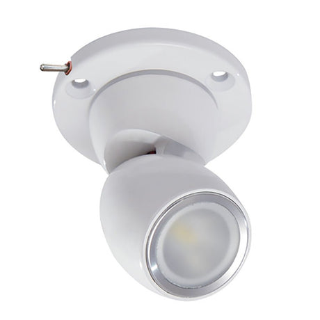 Lumitec GAI2 Warm White Dimming - Heavy-Duty Base w/Built-In Switch - White Housing - 111929 - CW64305 - Avanquil