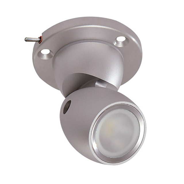 Lumitec GAI2 White Light - Heavy-Duty Base w/Built-In Switch - Brushed Housing - 111903 - CW64298 - Avanquil