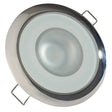 Lumitec Mirage - Flush Mount Down Light - Glass Finish/Polished SS Bezel - 3-Color Red/Blue Non-Dimming w/White Dimming - 113118 - CW46565 - Avanquil