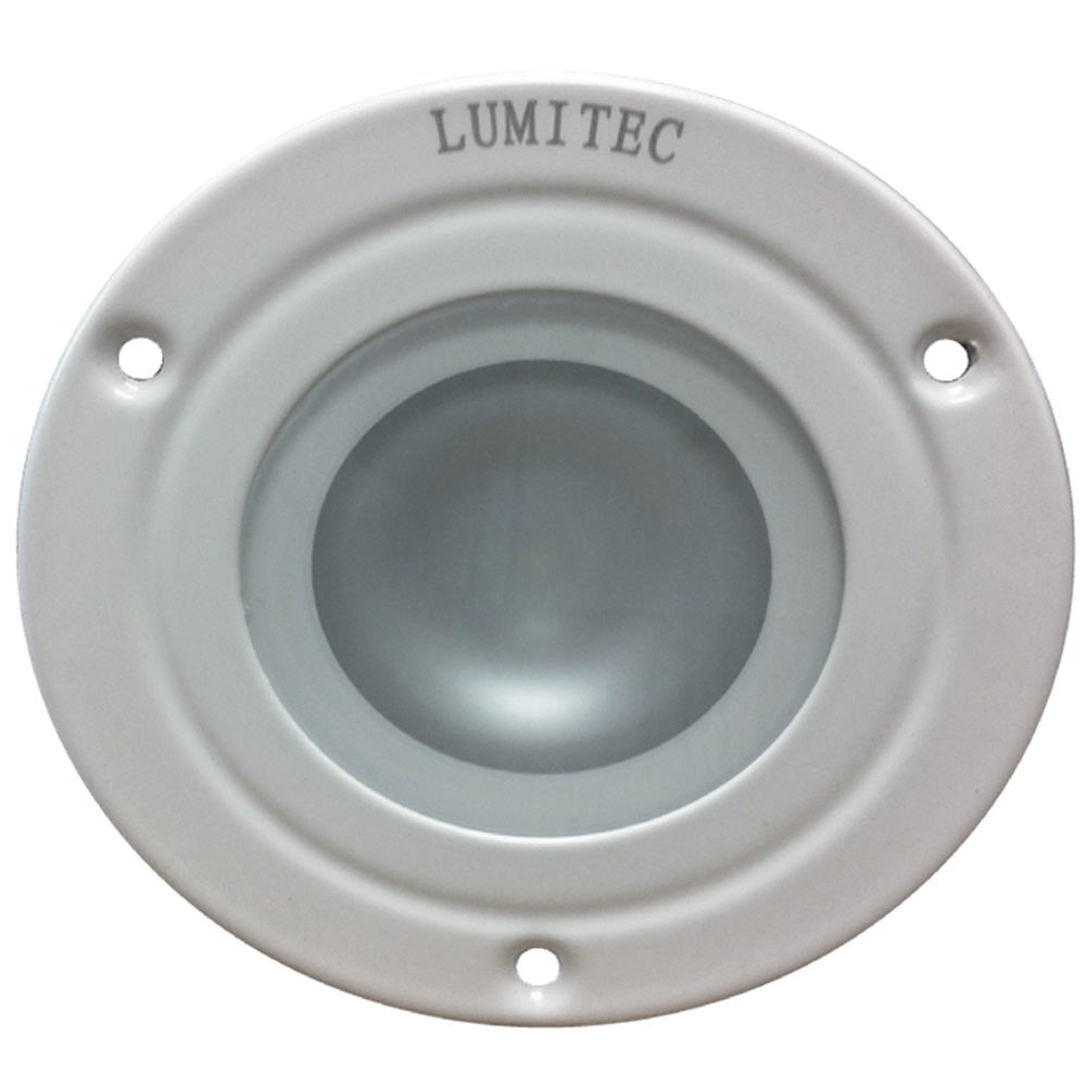 Lumitec Shadow - Flush Mount Down Light - White Finish - 3-Color Red/Blue Non-Dimming w/White Dimming - 114128 - CW50221 - Avanquil