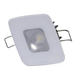 Lumitec Square Mirage Down Light - White Dimming, Red/Blue Non-Dimming - Glass Housing - No Bezel - 116198 - CW64328 - Avanquil