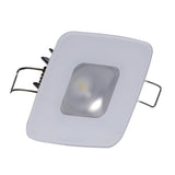 Lumitec Square Mirage Down Light - White Dimming, Red/Blue Non-Dimming - Glass Housing - No Bezel - 116198 - CW64328 - Avanquil